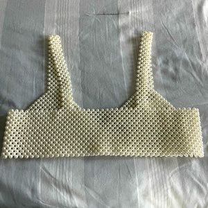 Pearl crop top